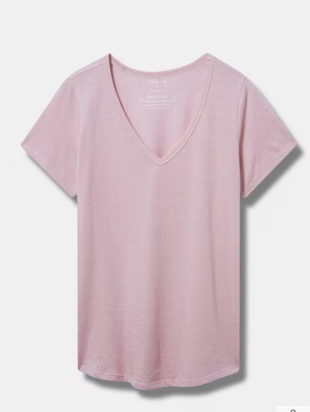 Torrid NWT Girlfriend Signature Jersey V-Neck Tee Sz 5X